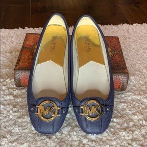 Michael Kors monogram flats NWOT